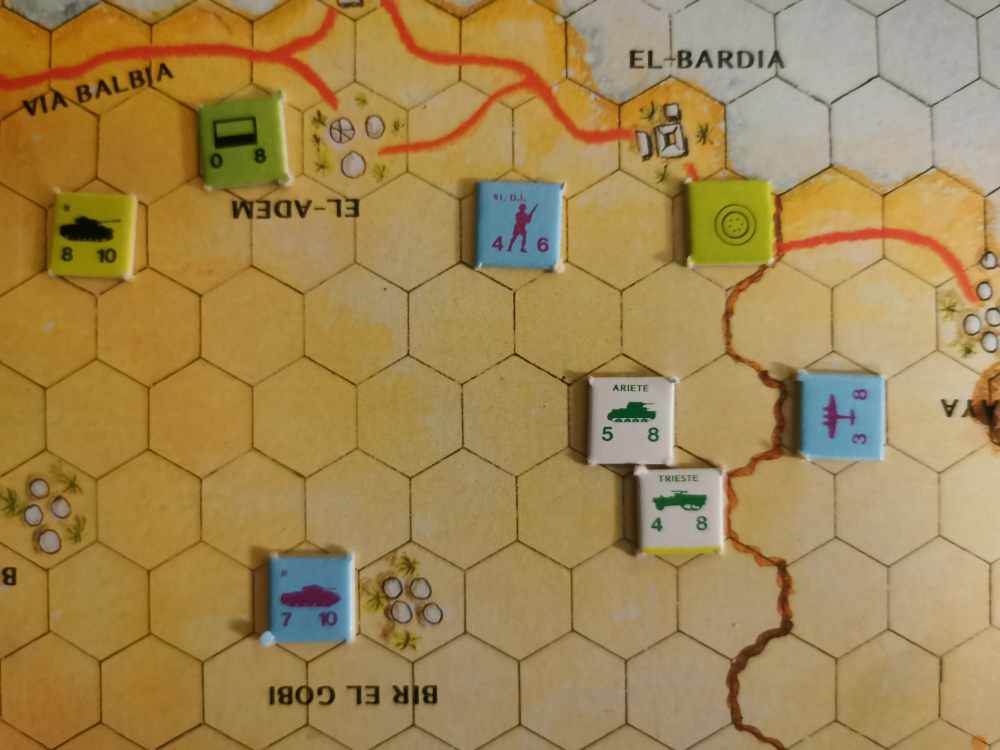 Hexagon board example